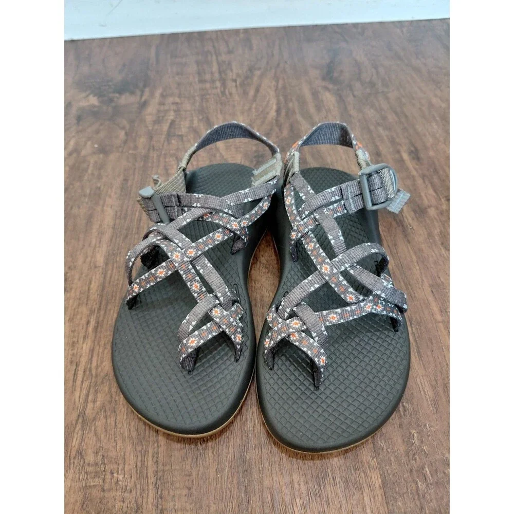 Chaco Womens ZX2 Classic Sandal Size 5 Gray Toe Loop Adjustable